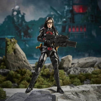 Boneco Articulado G.I. Joe Classified Series Baroness with Cobra C.O.I.L. 13 Hasbro