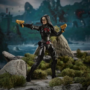 Boneco Articulado G.I. Joe Classified Series Baroness with Cobra C.O.I.L. 13 Hasbro