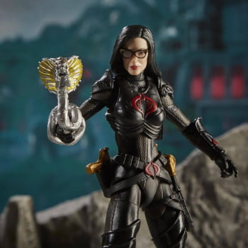 Boneco Articulado G.I. Joe Classified Series Baroness with Cobra C.O.I.L. 13 Hasbro