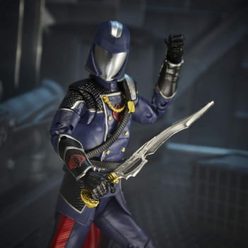 Boneco Articulado G.I. Joe Classified Series Cobra Commander 06 Hasbro