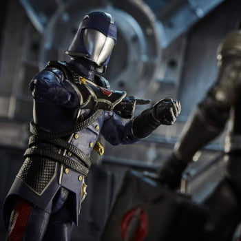 Boneco Articulado G.I. Joe Classified Series Cobra Commander 06 Hasbro