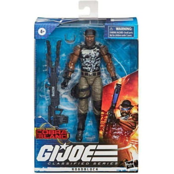 Boneco Articulado G.I. Joe Classified Series Roadblock 11 Special Missions: Cobra Island