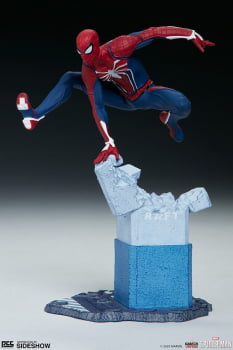 Homem Aranha Spider-Man Advanced Suit Gamerverse Diorama Pop Culture Shock