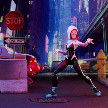 Marvel Legends Gwen Stacy Homem Aranha no Aranhaverso