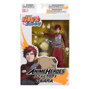 Boneco Articulado Naruto Shippuden Gaara Anime Heroes Bandai