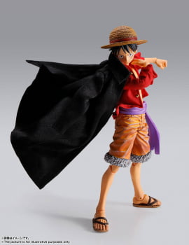 Action Figure One Piece Imagination Works Monkey D. Luffy Bandai