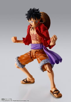 Action Figure One Piece Imagination Works Monkey D. Luffy Bandai