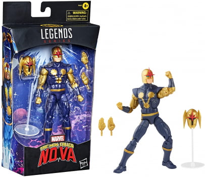 Boneco Articulado Marvel Legends Nova