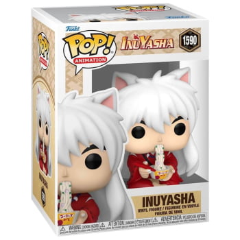 Boneco Funko Pop Inuyasha Eating Noodles 1590 InuYasha