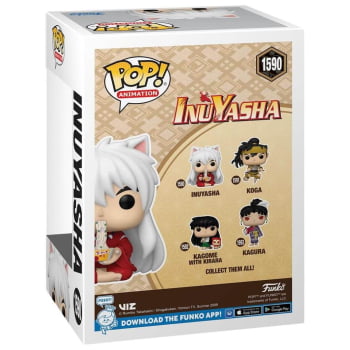 Boneco Funko Pop Inuyasha Eating Noodles 1590 InuYasha