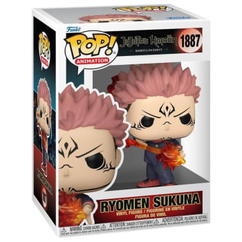 Boneco Funko Pop Ryomen Sukuna 1887 Jujutsu Kaisen