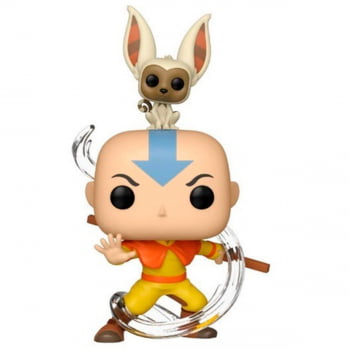 Funko Pop Aang With Momo 534 Avatar The Last Airbender