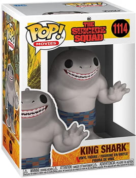 Funko Pop Tubarão Rei 1114 King Shark O Esquadrão Suicida