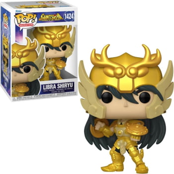 Boneco Colecionável Funko Pop Cavaleiros do Zodiaco Libra Shiryu 1424 Saint Seiya