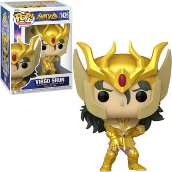 Boneco Colecionável Funko Pop Cavaleiros do Zodiaco Virgo Shun 1426 Saint Seiya