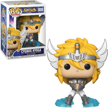 Funko Pop Hyoga Cisne 808 Cavaleiros do Zodiaco Saint Seiya