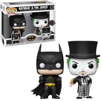 Boneco Funko Pop DC Comics Batman & The Joker 2-Pack Batman 1989