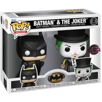 Boneco Funko Pop DC Comics Batman & The Joker 2-Pack Batman 1989