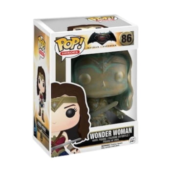 Funko Pop Mulher Maravilha 86 Patina Wonder Woman Batman V Superman DC Heroes