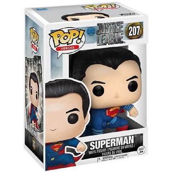 Funko Pop Superman 207 DC Comics Liga da Justiça