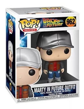 Boneco Funko Pop De Volta Para o Futuro Marty McFly Future Outfit 962