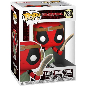 Boneco Funko Pop Marvel LARP Deadpool 780 Deadpool