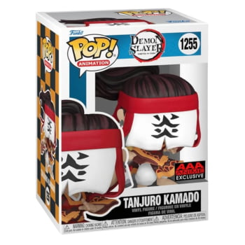 Boneco Funko Pop Demon Slayer Tanjiro Kamado 1255 AAA Anime Exclusive