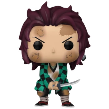 Boneco Funko Pop Demon Slayer Tanjiro Kamado Training 1403