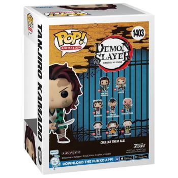 Boneco Funko Pop Demon Slayer Tanjiro Kamado Training 1403