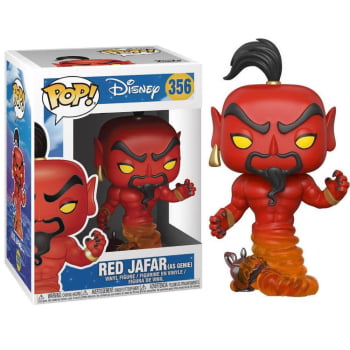 Boneco Aladdin Funko Pop Disney Red Jafar As Genie 356