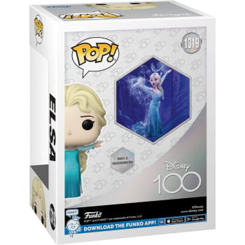 Boneco Colecionável Disney Funko Pop Elsa 1319 Frozen Disney 100