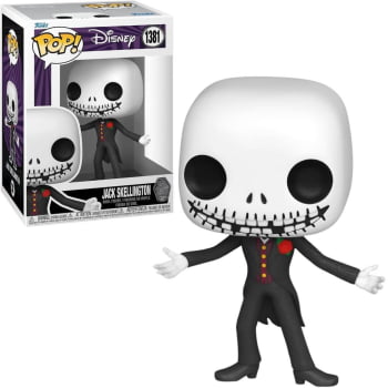 Boneco Colecionável Disney Funko Pop Jack Skellington 1381 The Nightmare Before Christmas