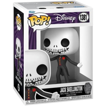 Boneco Colecionável Disney Funko Pop Jack Skellington 1381 The Nightmare Before Christmas