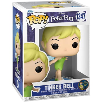 Boneco Colecionável Disney Funko Pop Tinker Bell 1347 Peter Pan