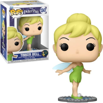 Boneco Colecionável Disney Funko Pop Tinker Bell 1347 Peter Pan