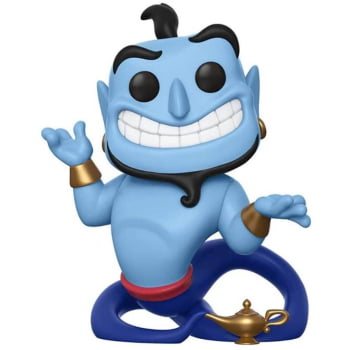 Boneco Colecionável Funko Pop Disney Gênio 476 Genie With Lamp Aladdin