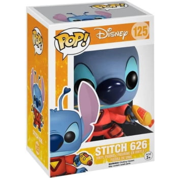 Boneco Colecionável Funko Pop Disney Stitch 626 125 Lilo & Stitch