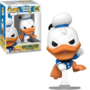 Boneco Disney Funko Pop Angry Donald Duck 1443 Pato Donald 90