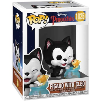 Boneco Disney Funko Pop Figaro with Cleo 1025 Pinocchio