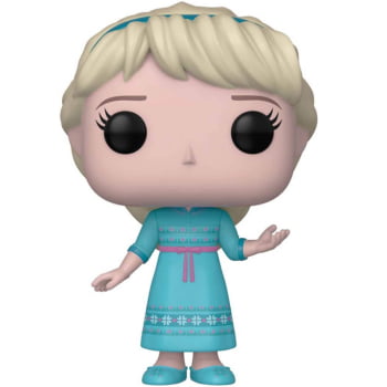 Figurine Pop Elsa Nightgown (Frozen 2) #594 pas cher