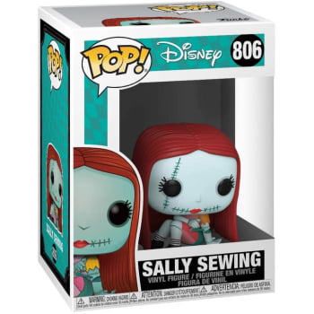 Boneco Disney Funko Pop Sally Sewing 806 O Estranho Mundo de Jack