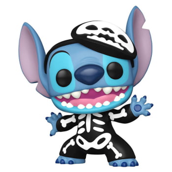 Boneco Disney Funko Pop Skeleton Stitch 1234 Lilo & Stitch