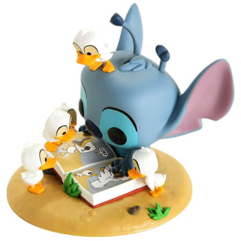 Boneco Disney Funko Pop Stitch With Ducks 639 Lilo & Stitch