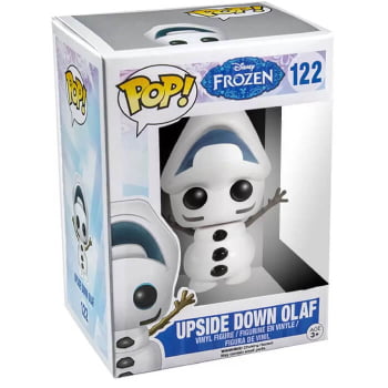Boneco Frozen Upside Down Olaf 122 Funko Pop Disney