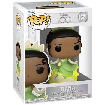 Boneco Funko Pop Disney 100 A Princesa e o Sapo Tiana 1321