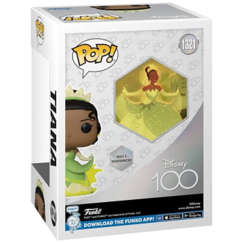 Boneco Funko Pop Disney 100 A Princesa e o Sapo Tiana 1321