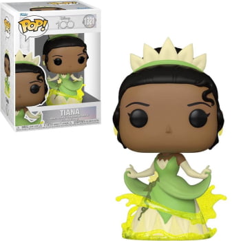 Boneco Funko Pop Disney 100 A Princesa e o Sapo Tiana 1321