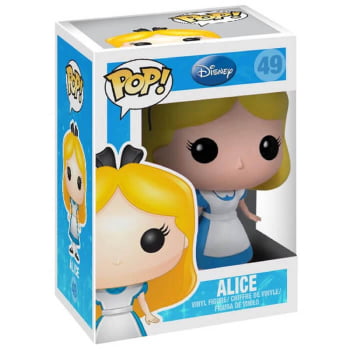 Boneco Funko Pop Disney Alice 49 Alice No País das Maravilhas