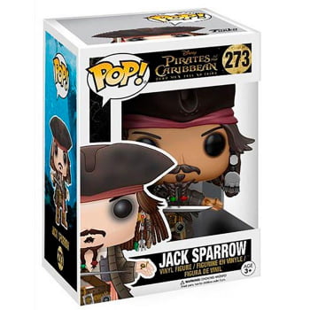 Boneco Funko Pop Disney Jack Sparrow 237 Piratas do Caribe