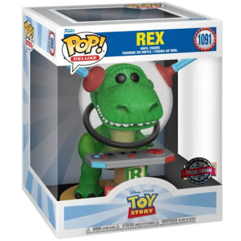 Boneco Funko Pop Disney Toy Story Rex Deluxe 1091
